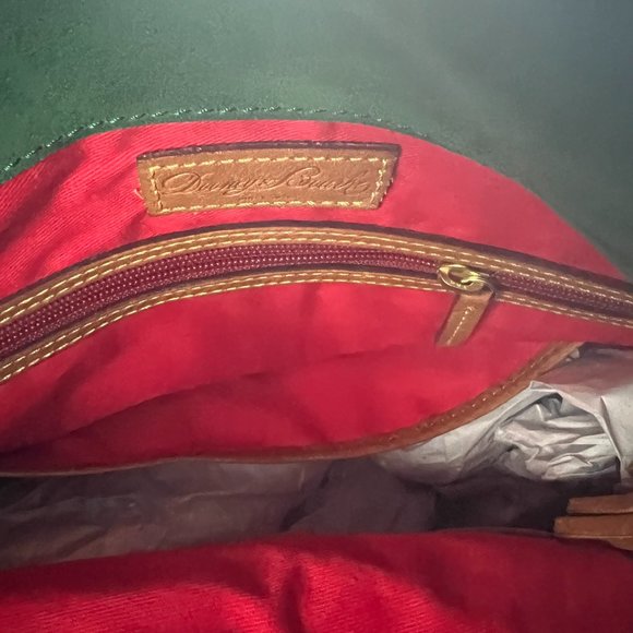 Dooney & Bourke Pebble Leather Twist Handle Shoulder Bag - Picture 6 of 8